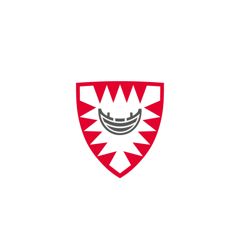 Das Bild zeigt das Logo des Kieler SV Holstein mit einem rot-weißen Schild, in dessen Mitte ein schwarzes stilisiertes Boot zu sehen ist. Um den Schild herum steht in weißen Buchstaben der Schriftzug Kieler S.V. Holstein von 1900.